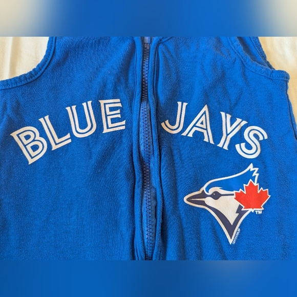 MLB Toronto Blue Jays Sleep Bag Royal Blue, 0-6 Months Up To 18 Lbs - Picture 4 of 16